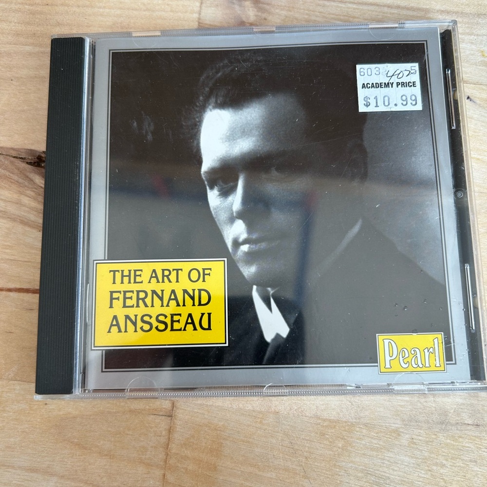 Pearl CD - Black and Yellow Design